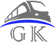 GK RAILWAY Logo